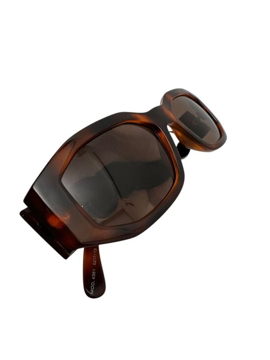 VERSACE Medusa Brown Tortoise Biggie Sunglasses GHW - PV1513935